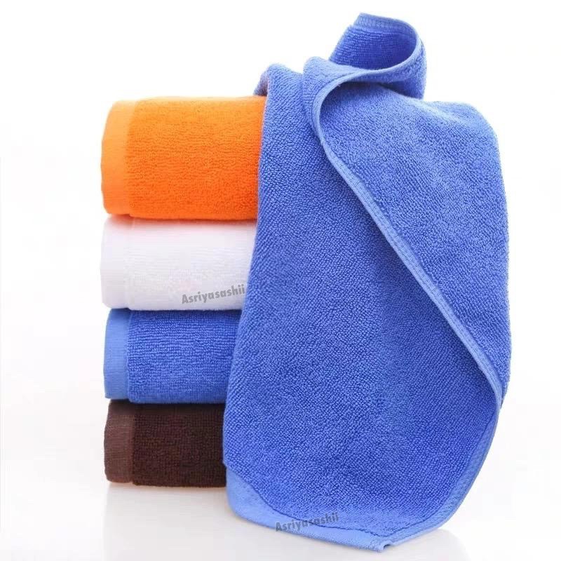 Handuk Wajah Leher 35x70 Asriyasashii Cotton 100% Tebal Lembut Termurah Terlaris