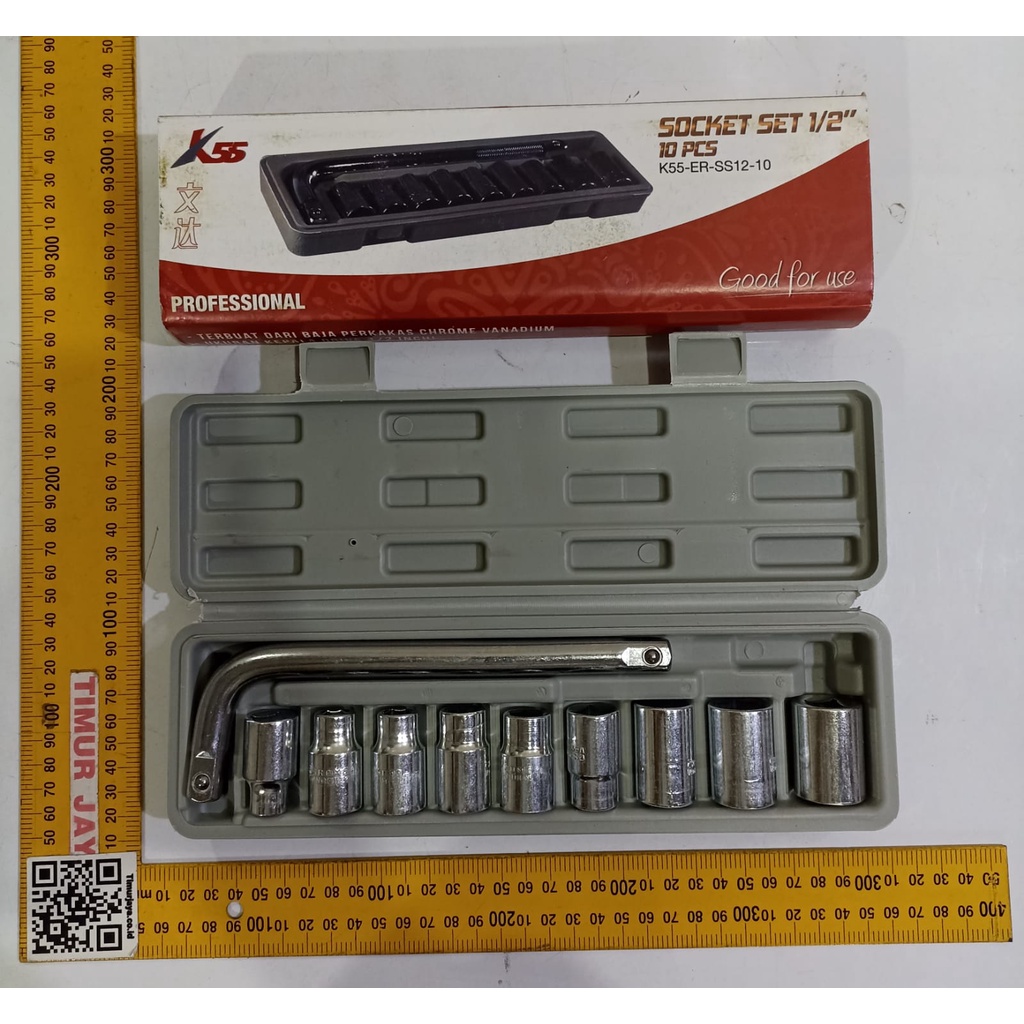 Kunci Sok Type 10 Pcs Socket Set Wrench Motor DOKTOR