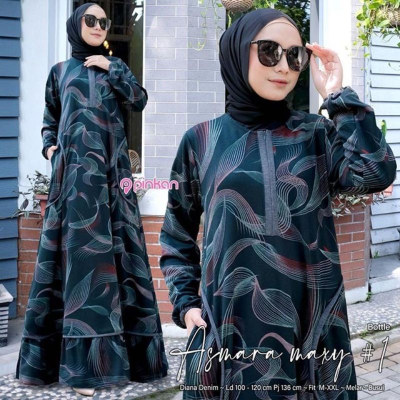 gamis Calvin Jeans Diana busui asmara