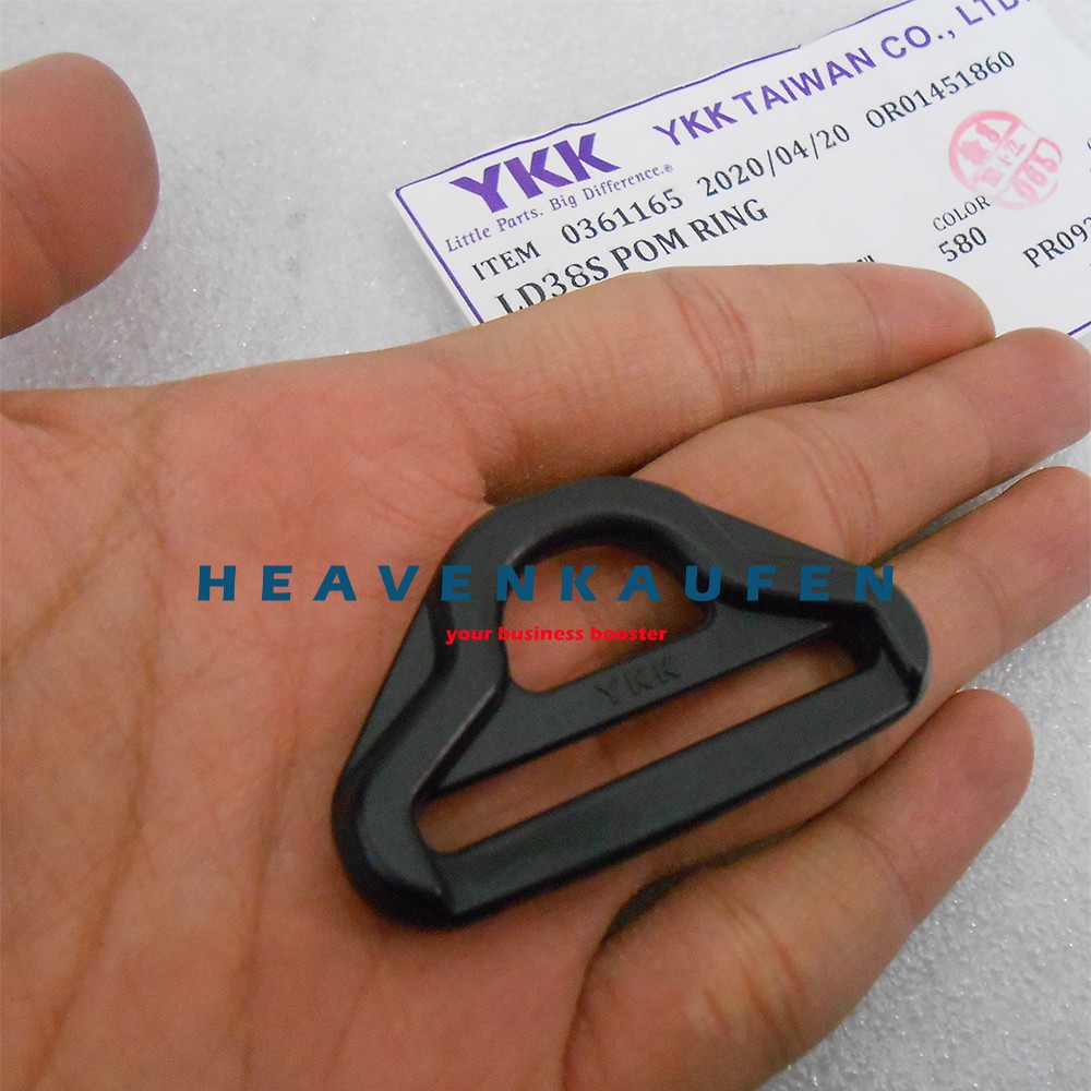 Ring D Segitiga Tas YKK 3,8 cm Kuat Bagus Awet High Quality