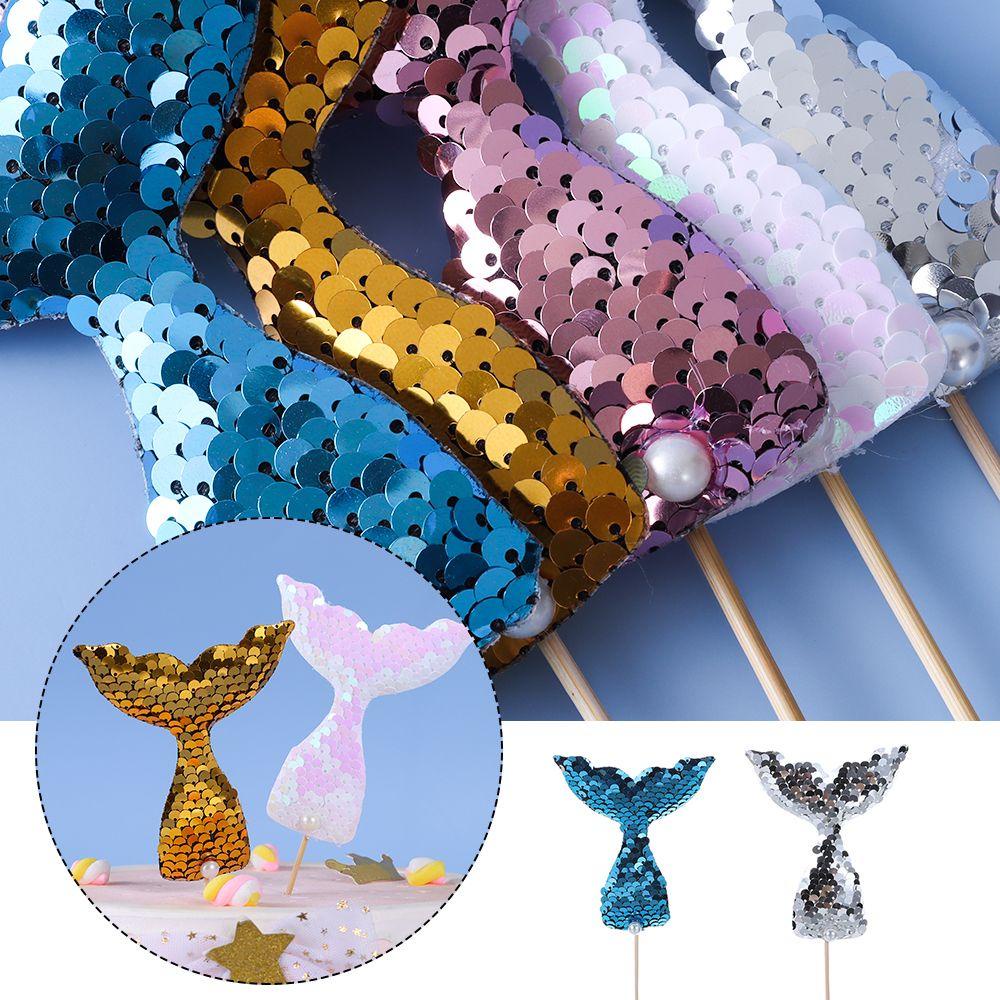 Solighter Mermaid Sea Style Sequin Hiasan Berkilau