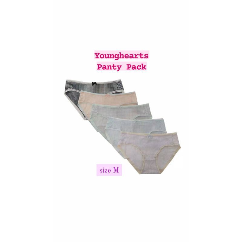 Young Hearts Celana Dalam Wanita Remaja Pack Panty Isi 5
