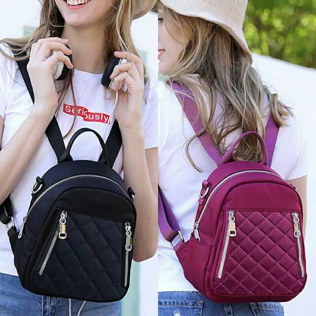 Ransel waterprof unicorn/tas mini multifungsi/selempang harian wanita