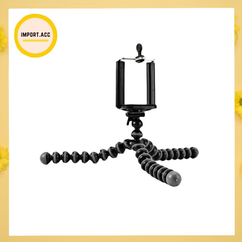 Gorilla Pod Universal Flexibel 15CM Tripod Octopus Flexibel Holder U Standing Camera [IMPORT]