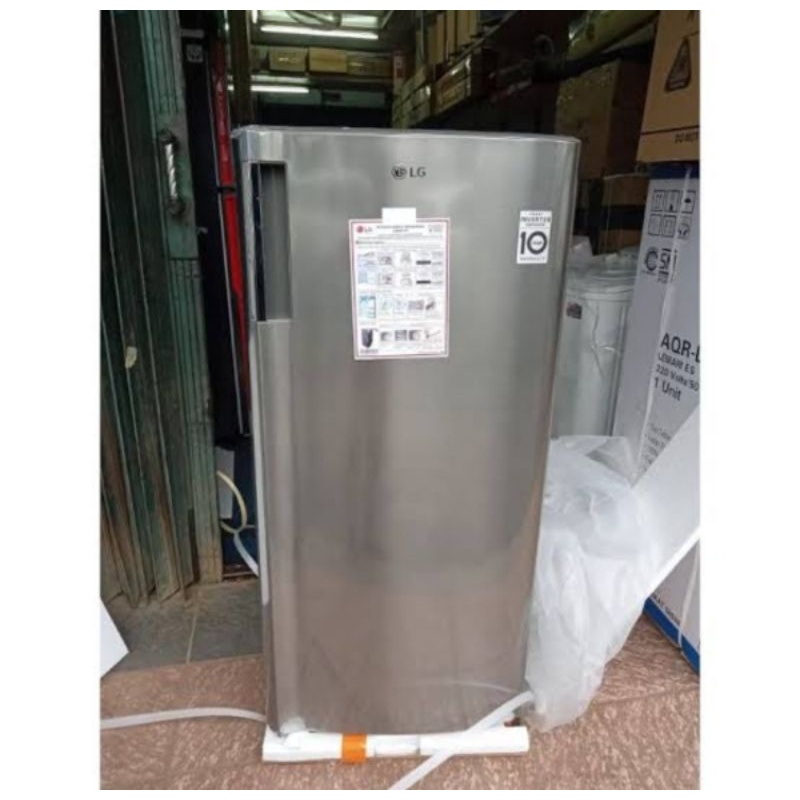 Kulkas 1 pintu LG Inverter inv 201sl hemat listrik