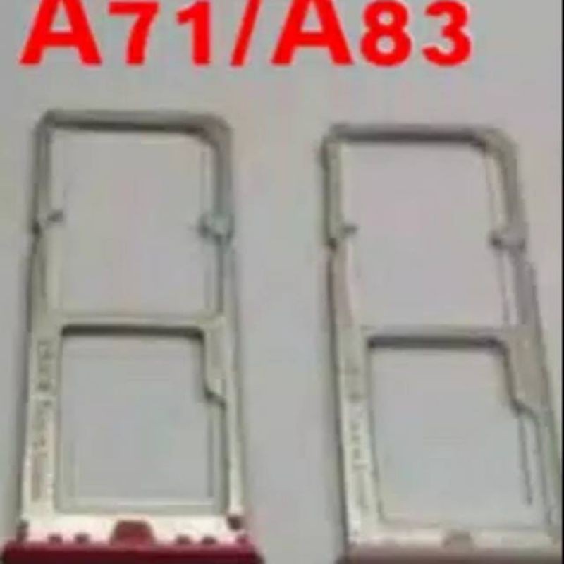 SIMTRAY SIMLOCK SLOT KARTU TEMPAT SIM HP OPPO A71 / OPPO A83 DUDUKAN SIM