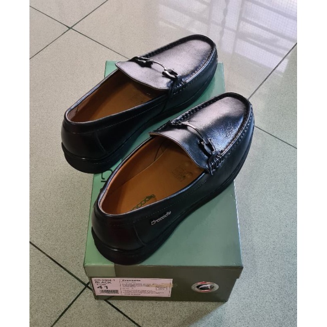 NEW Sepatu Pria Crocodile Ori ( kulit asli )