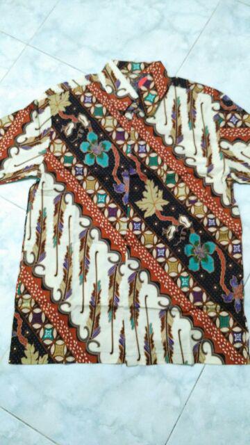 Couple Gt - 354-310-amn Gamis Batik Modern Fashion Muslim All-size Standard Katun Stretch