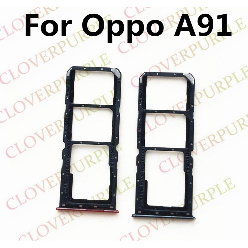 Slot Tempat Dudukan Simcard Simtray Sim Tray Card Lock Oppo A91