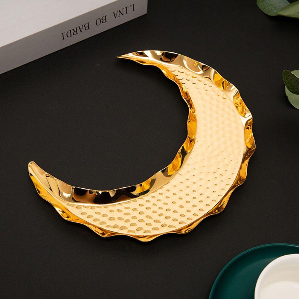 Preva Moon Shaped Tray Gift Party Decor Piring Buah Islami