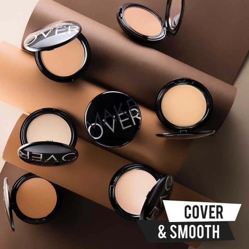 MAKE OVER Perfect Cover Two Way Cake - Make Over Powder Foundation , Make Over Bedak Foundation