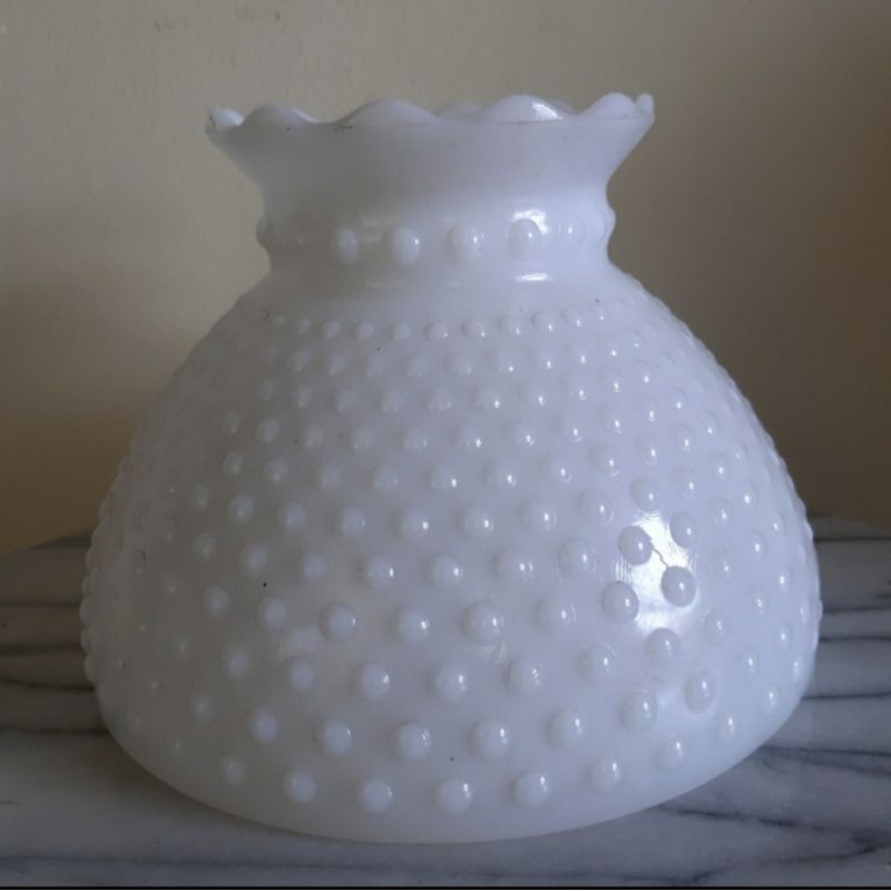 Kap Lampu Antik Kristal Sabun