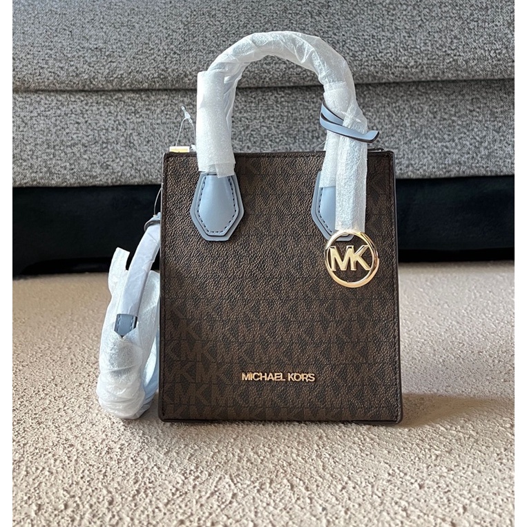 Michael Kors Mercer XS Top Handle Pale Blue