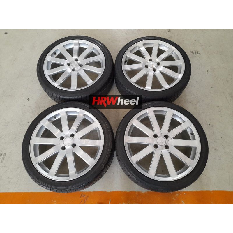 Velg Racing Bekas Mobil Model DTM Ring 18 PCD 4x100 Ban 215 40 + 225 40 R18