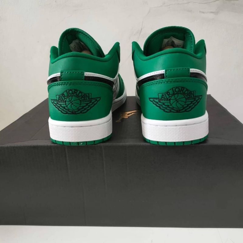 Jordan 1 Low - Pine Green Black White