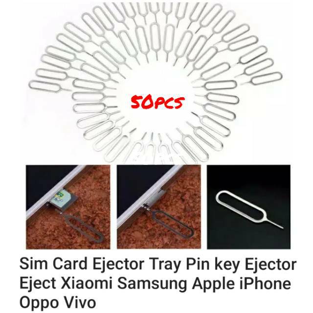 Sim Card Ejector Tray Pin key Ejector Eject Xiaomi Samsung Apple iPhone Oppo Vivo