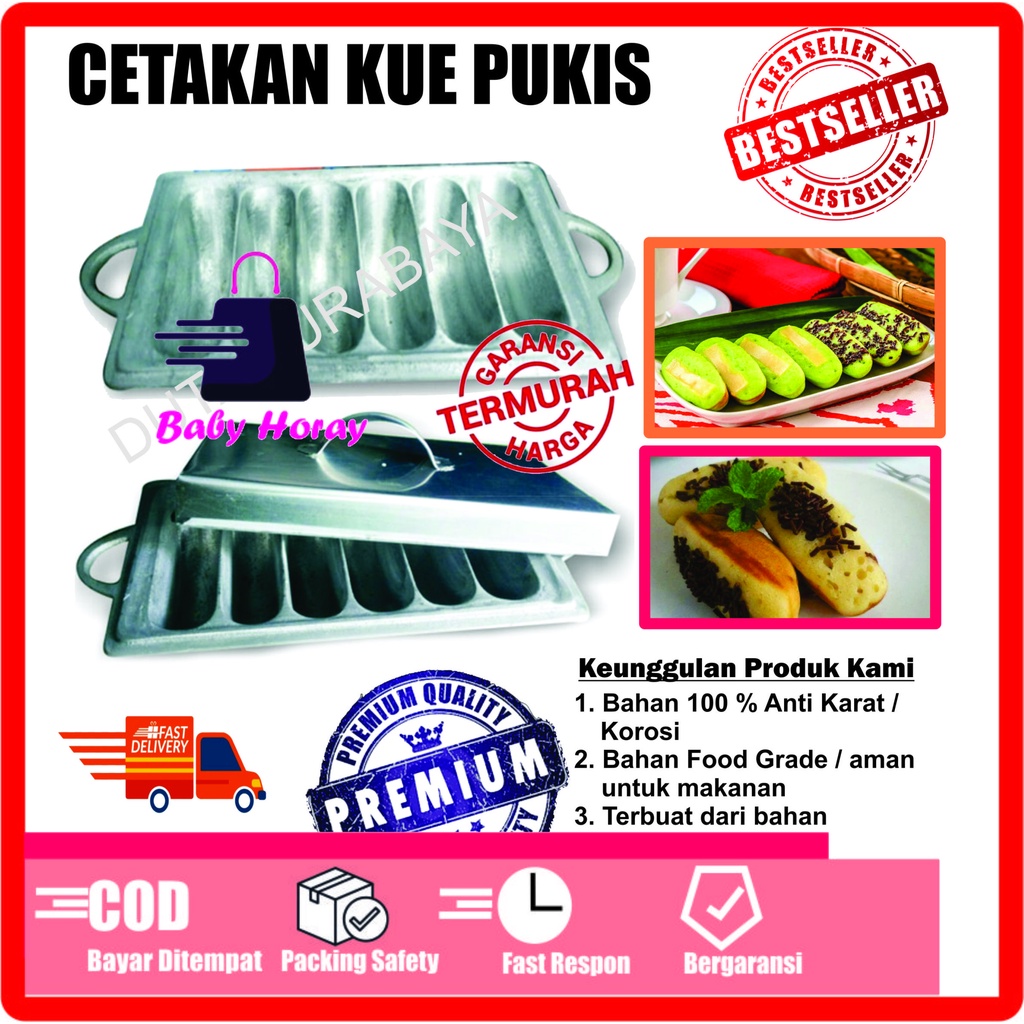 PROMO TERMURAH Cetakan Kue Pukis - Cetakan Kue Pukis Besar Kuat dan Tidak Lengket