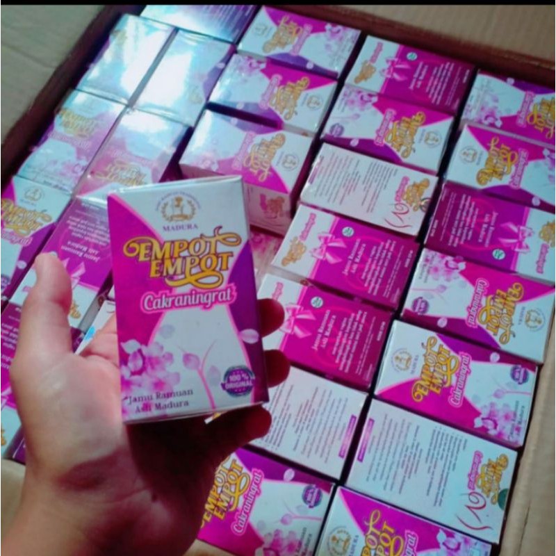 Empot Empot Cakraningrat 100% Asli Ramuan Asli Madura