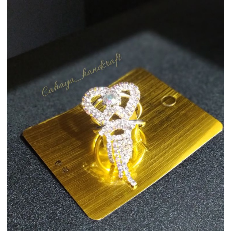 Bros Ring Kerudung Diamond Import