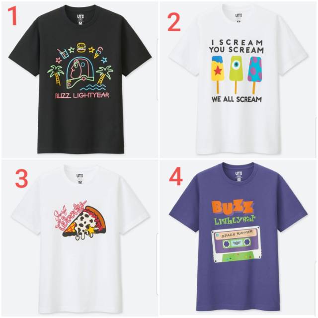 uniqlo x pixar
