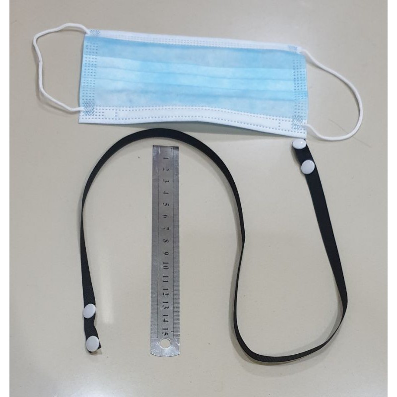 STRAP MASKER BAHAN KATUN MASK HOLDER