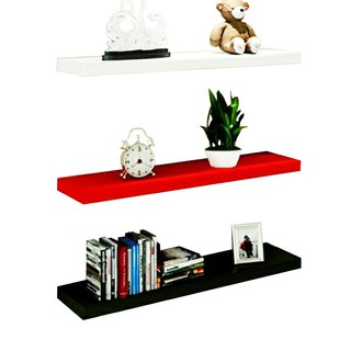 Rak Dinding  Minimalis  Ambalan  Floating Shelves Isi 3 