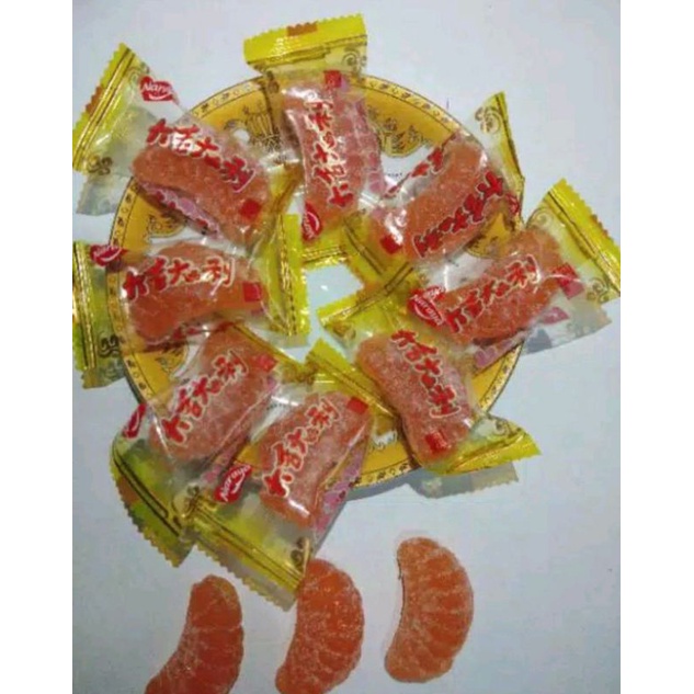 

Permen Jelly Jeruk Naraya 500gr – Snack Anak Segar Rasa Buah, Isi Banyak
