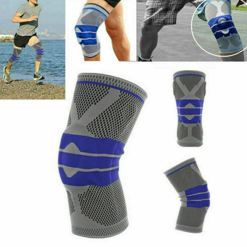 Knee Support With Spring Gel Pad Deker Penyangga Lutut Decker Olahraga