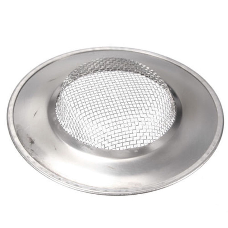 1pc Filter Penyaring Saluran Air Dengan Bahan Stainless Steel Untuk Dapur