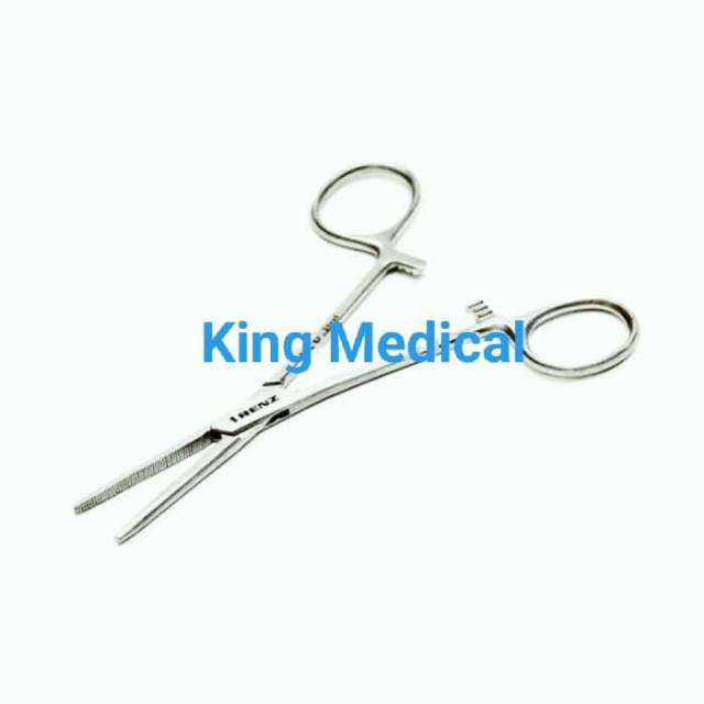 Pean/Klem Ateri/Artery Clamp (Rochester-Pean) Lurus-Bengkok Renz