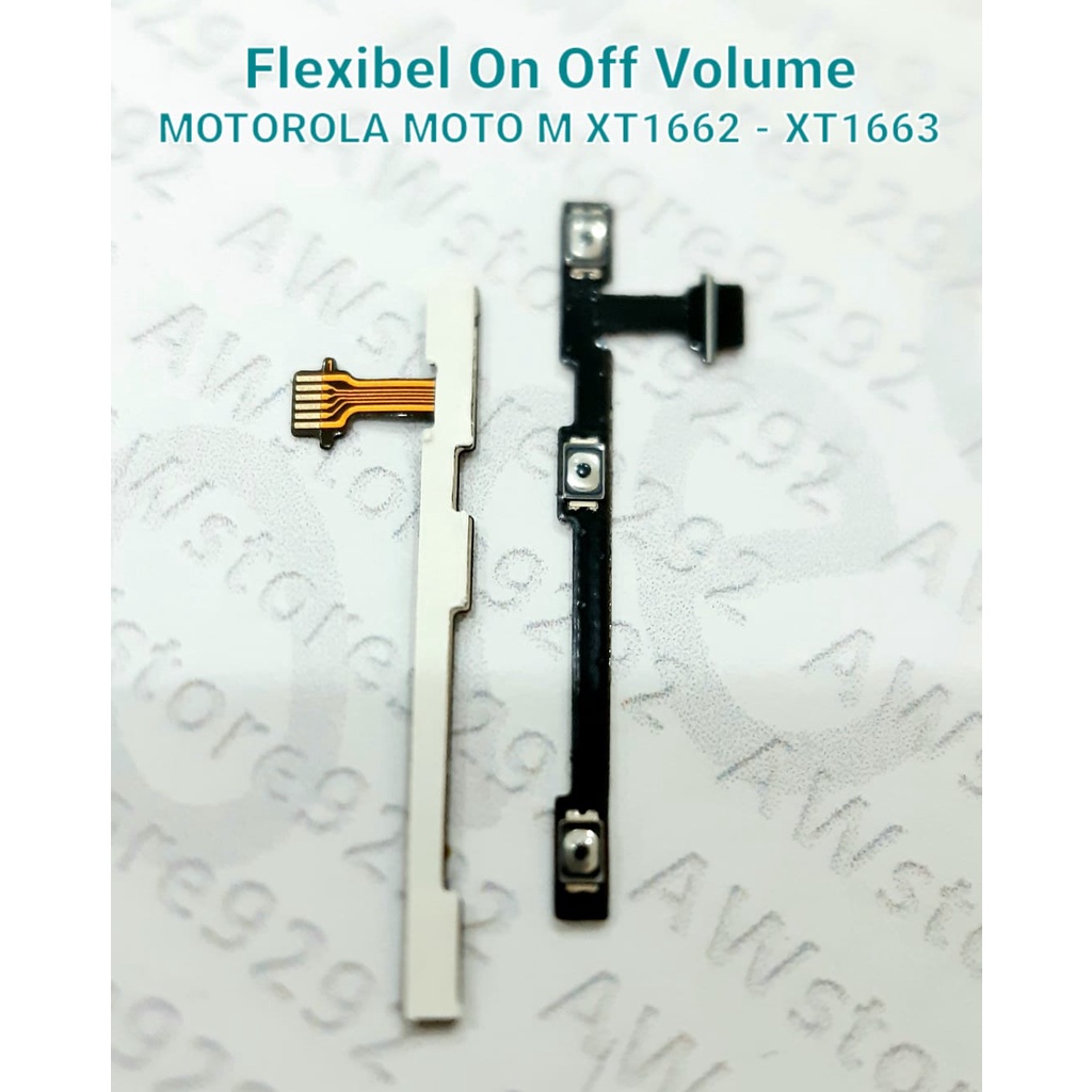 Flex Flexibel Flexible Power On Off Volume MOTOROLA MOTO M XT1662 - XT1663