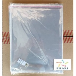 

Plastik OPP 30x37 - Plastik Baju - Plastik Kemeja - Plastik Bungkus Kemeja