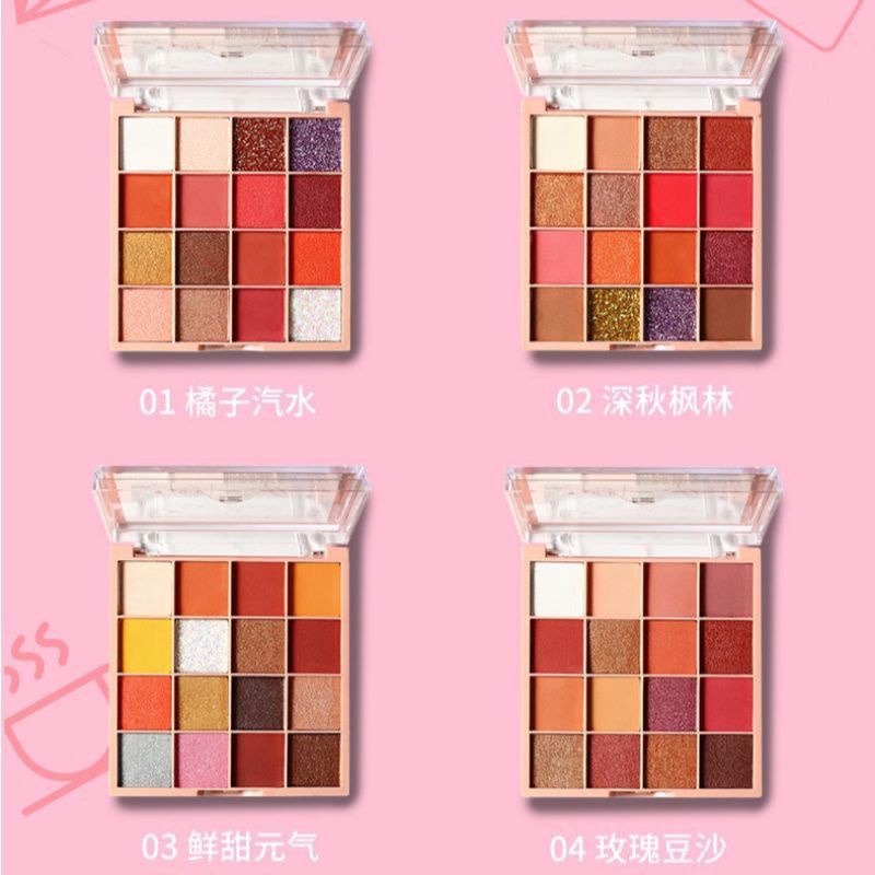 Medan Termurah Lameila eyeshadow 16 colors