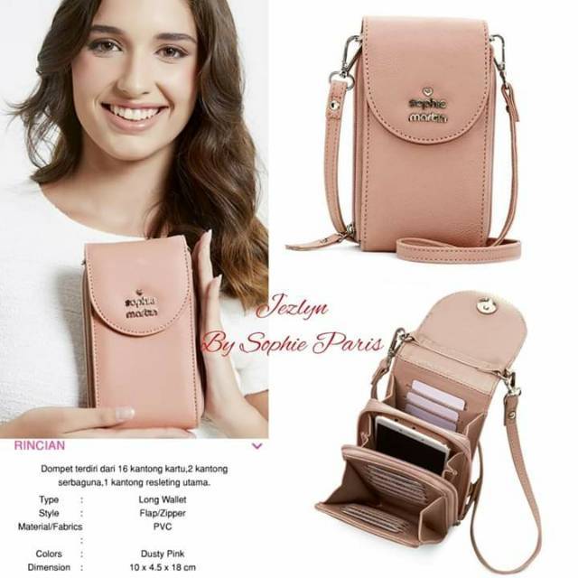 DOMPET JEZLYN SOPHIE PARIS PROMO