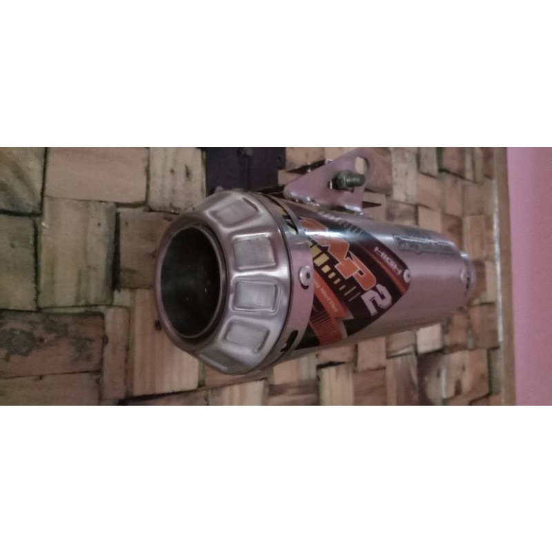 slincer knalpot mp2 muffler  tipe GTX.