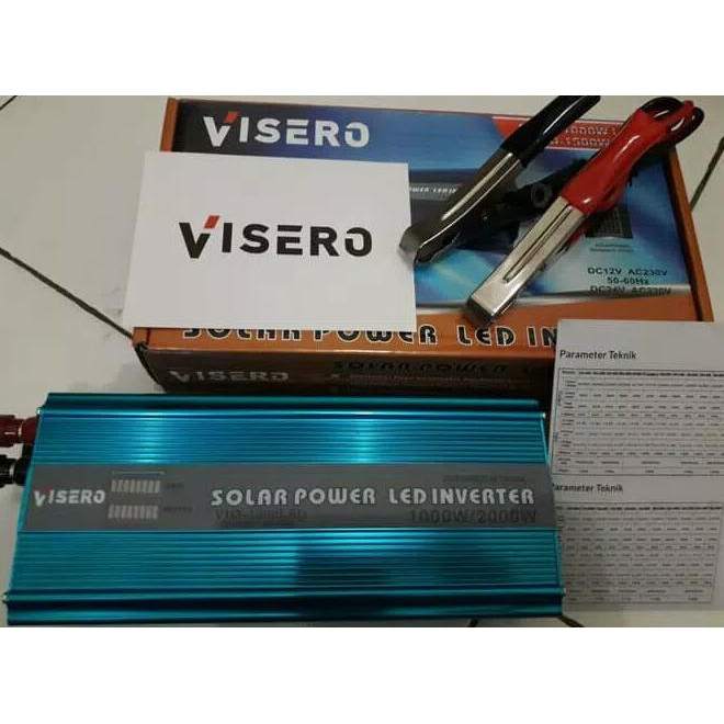 Solar Power Led Inverter 1000W 1000 Watt Visero Led Promo Awal Tahun