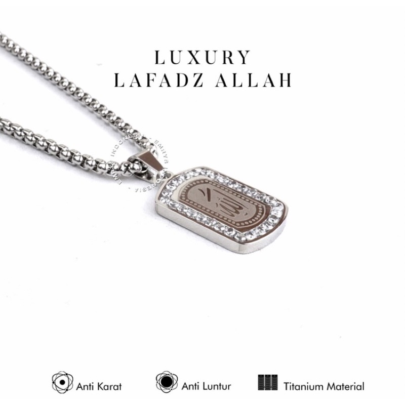 Kalung TNT x Liontin lafadz Allah