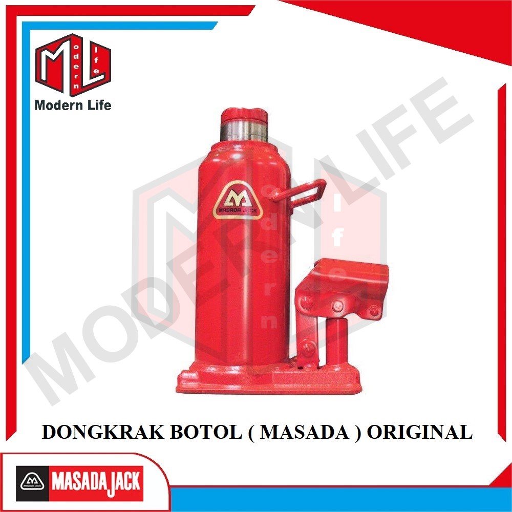 Masada 10 TON - Dongkrak Botol 10 Ton MH-10