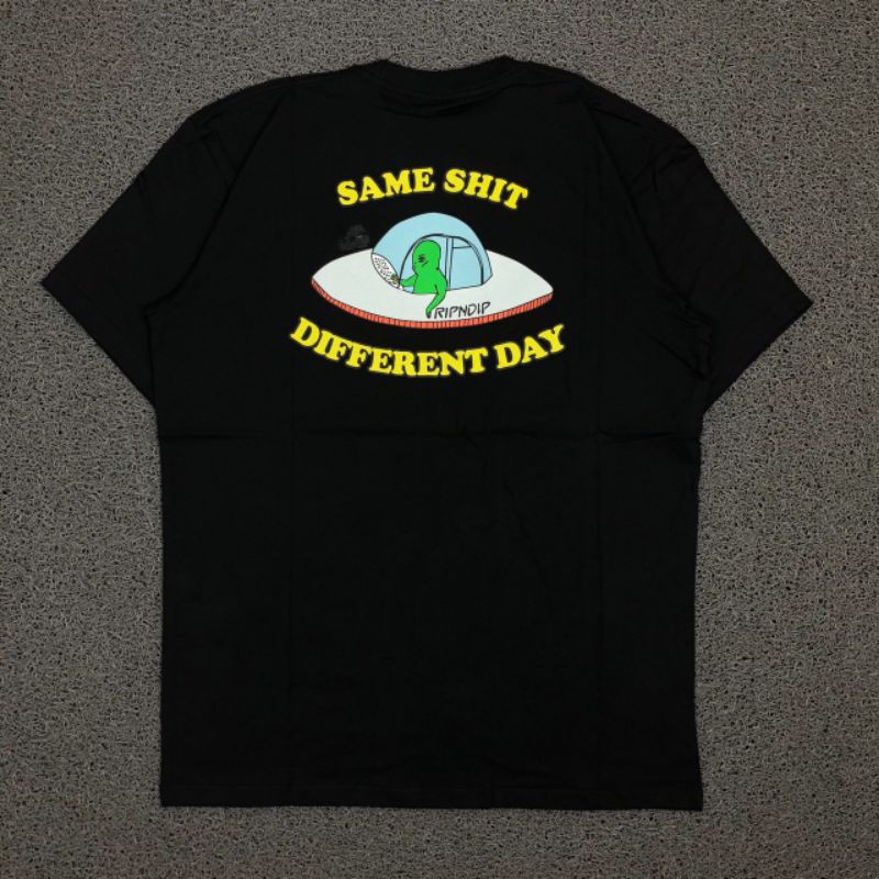 TSHIRT KAOS BAJU RIPNDIP SAME SHIT BLACK LIKE ORI