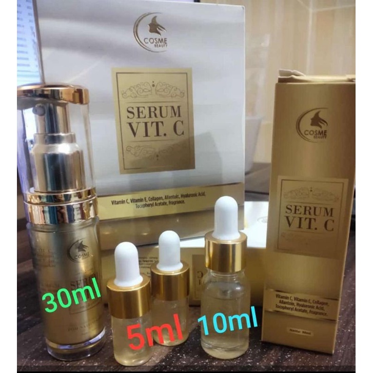 Sabun citronella & Cosme beauty serum Vit C Collagen (Resseler)