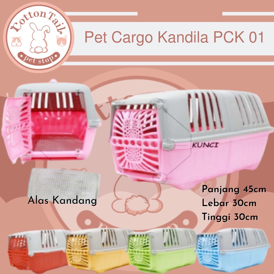 PET CARRIER KANDILA - PET CARGO KUCING KELINCI ANJING KANDILA PCK 01