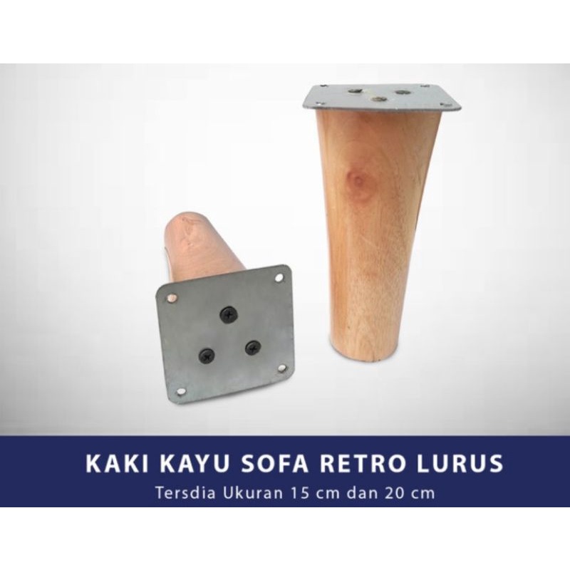 Kaki Sofa Retro | Kaki Kayu