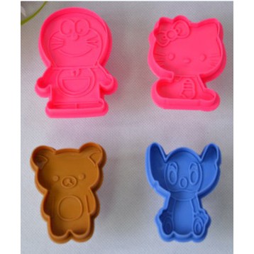 SH Biscuit Mold sisa sticth dan rilla,biru dan coklat