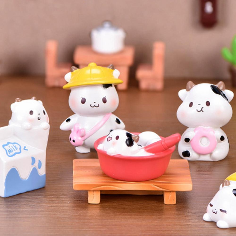 Rebuy Patung Mini Kawaii Resin Model Kerajinan Hadiah Mainan Edukasi Peri Taman Aksesoris