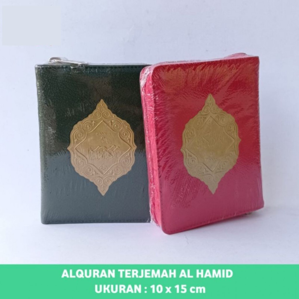 Al Quran Terjemah  Al Hamid Jaket Resleting Kecil