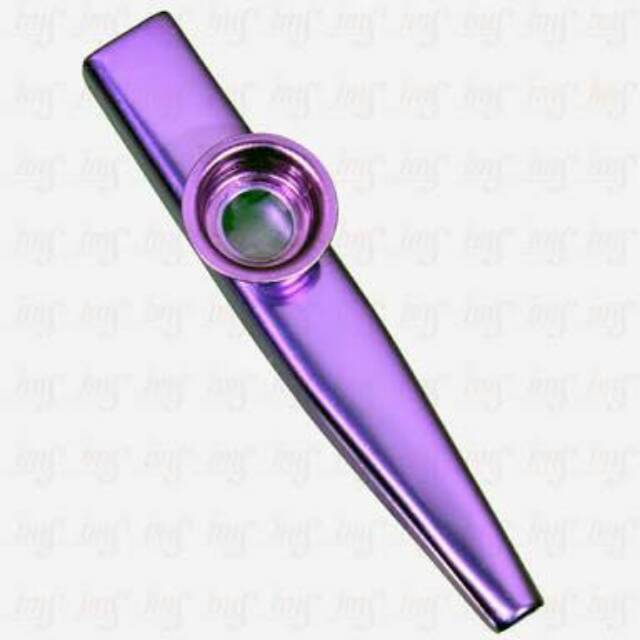 Kazoo Bonus 5 Membran Cocok untuk Pelengkap Gitar  Blue Red Purple Hitam Silver Gold Green juga