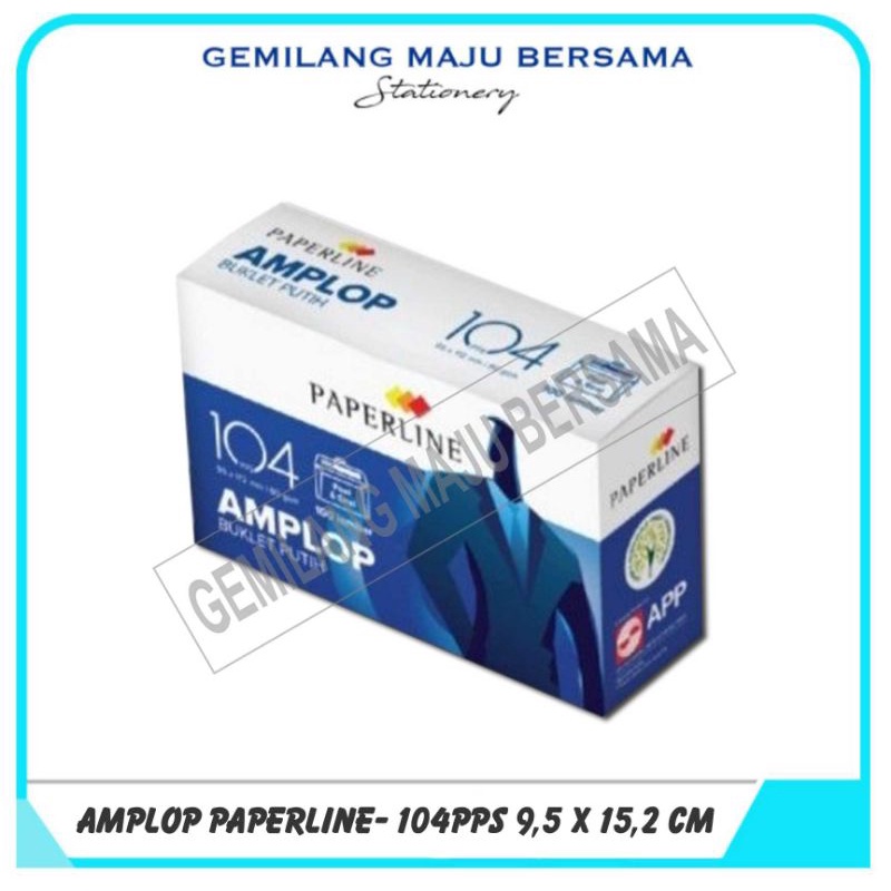 

Amplop Paperline 104 PPS (9,5 x 15,2 cm)