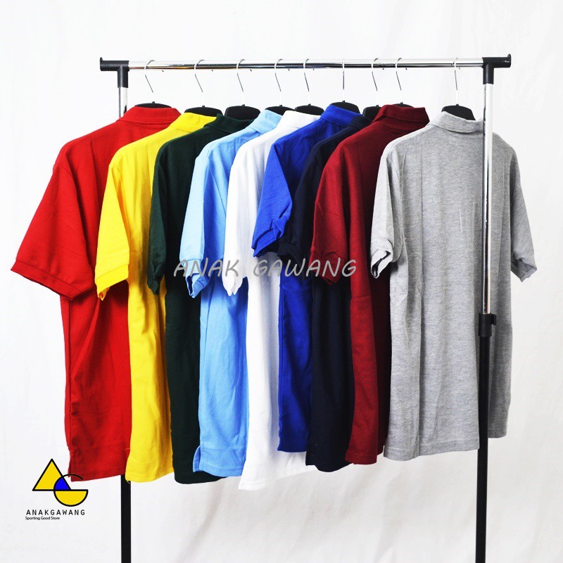 Kaos Polo Shirt Cotton Areza Jersey Polo Anakgawang