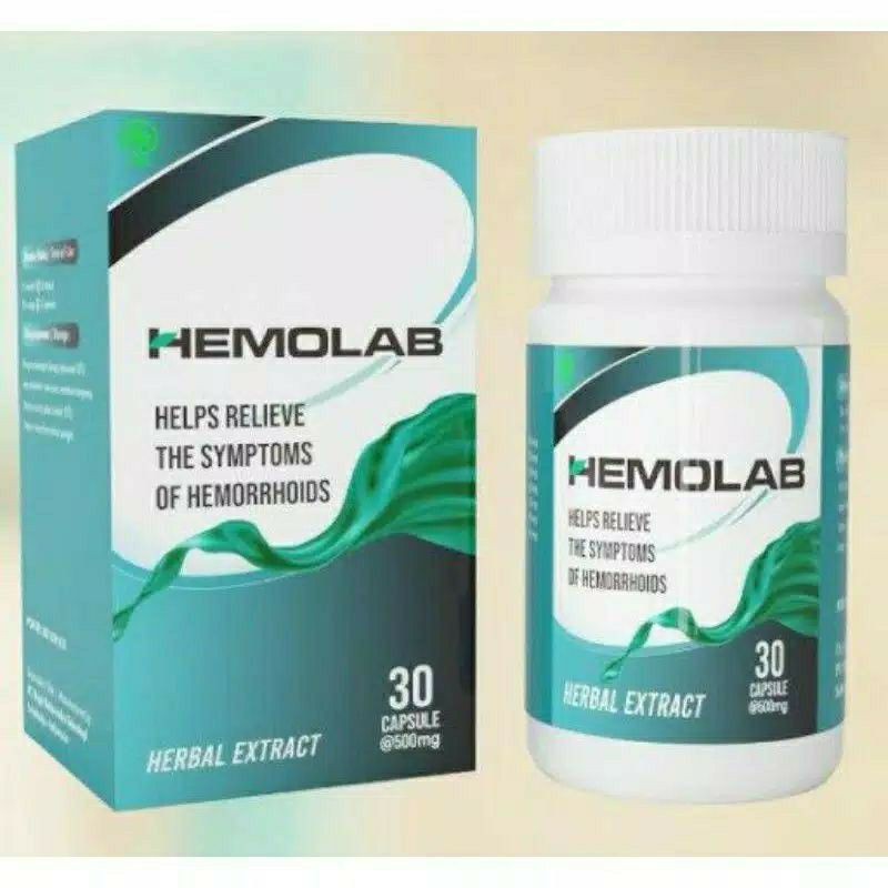 HEMOLAB ORIGINAL Obat Wasir Herbal Ampuh Dan Terbukti Manjur
