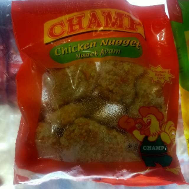 

Champ chicken nugget alfabet